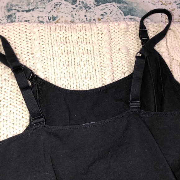 Gilligan O’Malley camisole black top size large - Picture 5 of 6
